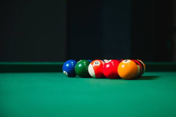 istock Snooker ball on snooker table 1452739116
