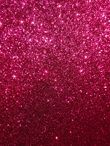 Pink glitter festive background for Christmas and New year eve