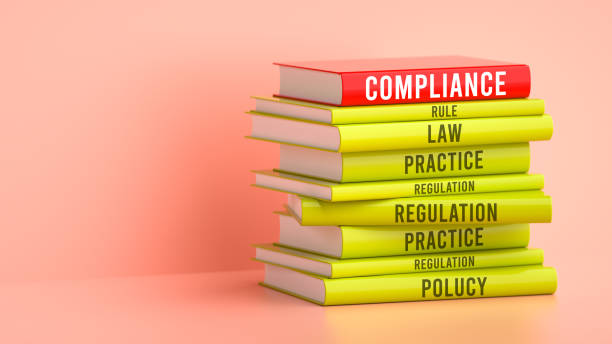 compliance-bücher - legal system business book advice stock-fotos und bilder