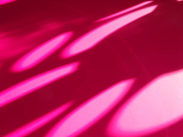 istock Fluorescent pink red background with circles and swirl pattern 1452743836