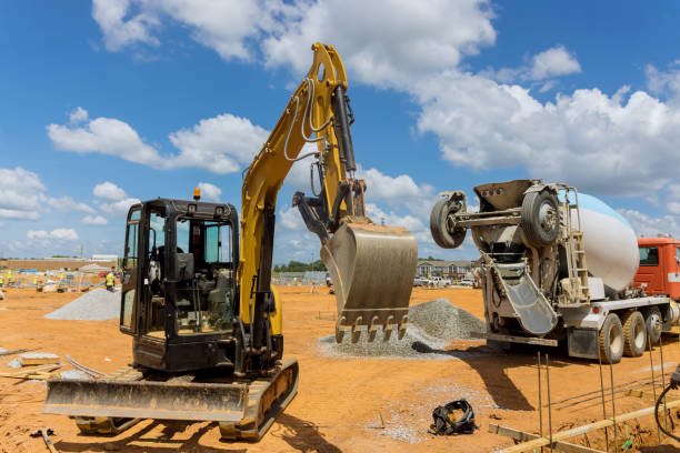 istock A construction site is being worked on with heavy construction equipment 1452749711