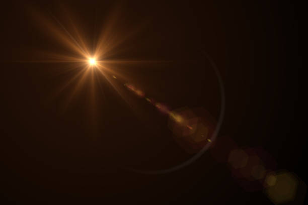 추상 광 효과 - sunspot 뉴스 사진 이미지