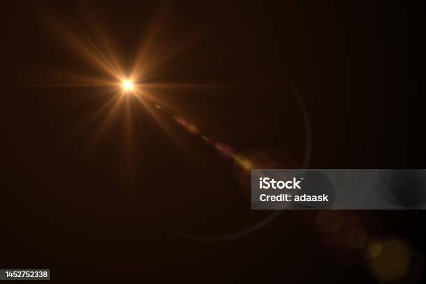 Abstract Light Effect Stock Photo - Download Image Now - Lens Flare, Light - Natural Phenomenon, Lighting Equipment