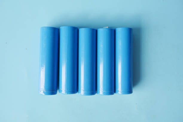 istock close up of Batteries on table 1452756410