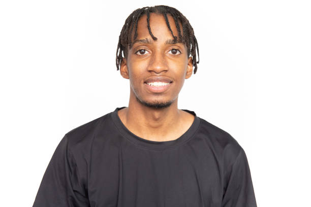 istock Portrait of smiling young man 1452759932