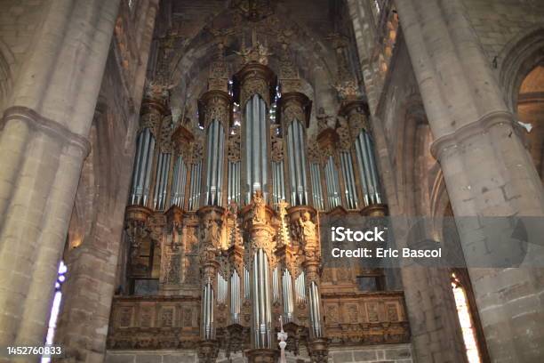Rodez Saint Amans Church Stock Photo - Download Image Now - Architecture, Aveyron, Catholicism