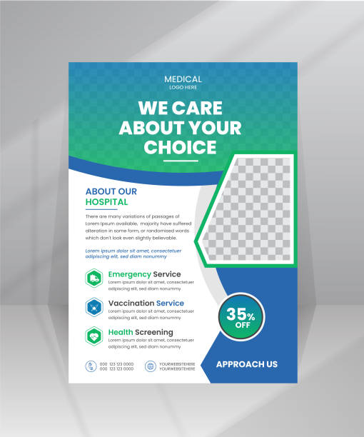istock Health Care Medical Flyer template 1452762097