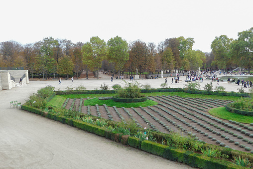 Paris, France. October 30. 2022. Historic monument from the 16th century, located in the center of the capital.