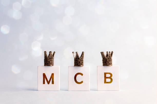 istock Happy Three King's Day. Three letters M, C, B with crowns on light background. Letters M, C, B means three Kings name Melchior, Caspar, Balthazar. 1452767646