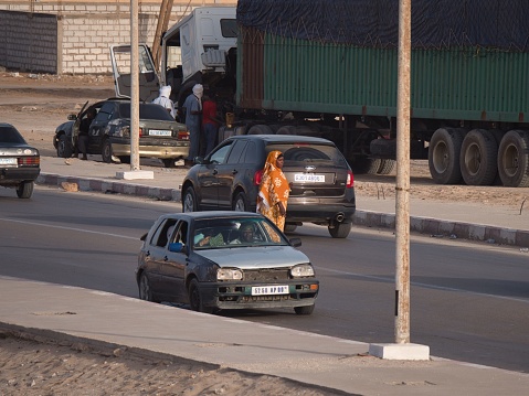 Fayzabad, Afghanistan - November, 30 2008: \nPrivate security guard on the job in Fayzabad, Afghanistan