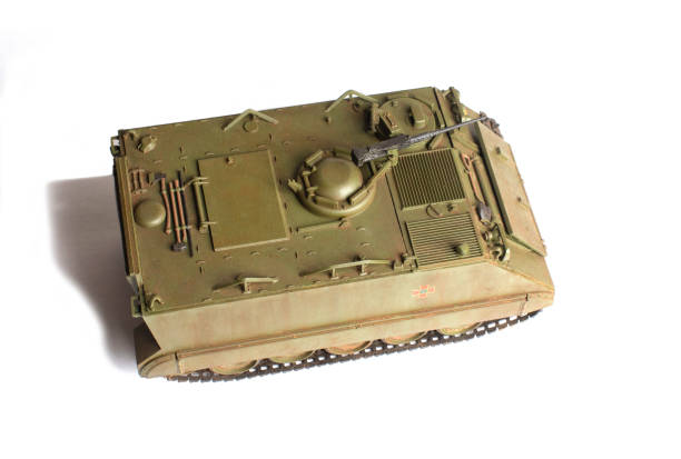 istock Scale model of old vehicle 1452772859