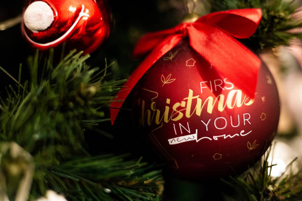 istock New Year decoration on a Christmas tree. 1452776270