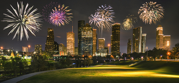 fireworks in houston Texas