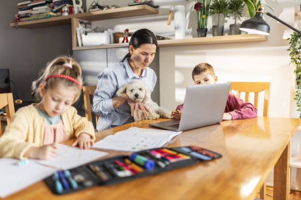 istock Family at home 1452778606