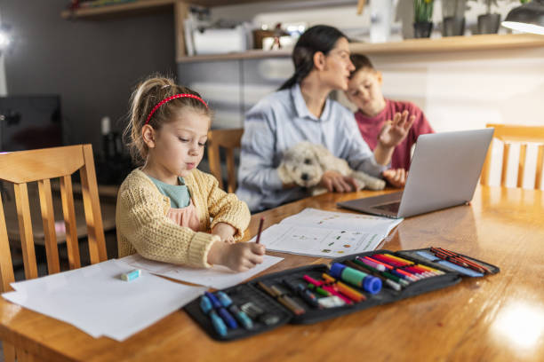 istock Family at home 1452778613