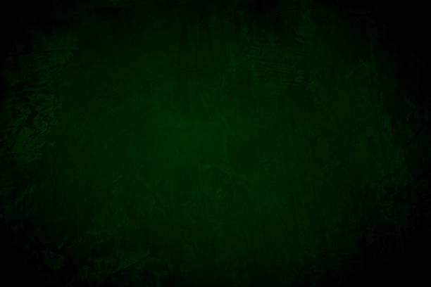 istock Green dark concrete texture wall background on black. Wallpaper pattern curved rough dark cement stone. Floor sand surface clean polished. Photo abstract construction old grunge for design urban. 1452788497