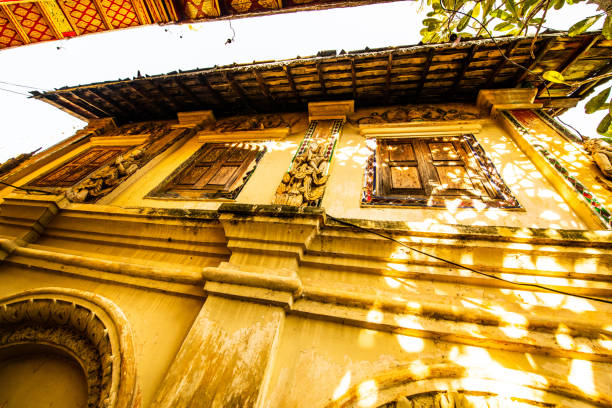 Ancient monastery library in Pa Sang Ngam temple, Thailand.