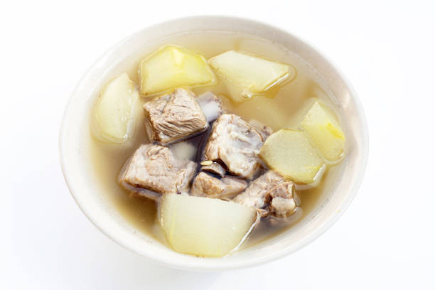istock Pork rib soup with winter melon soup 1452809707
