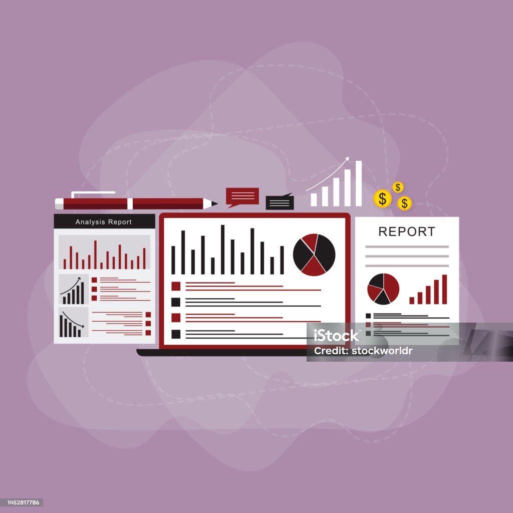 Istock Data Data Analysis Concept Stock Illustration - Download Image Now - Human ...