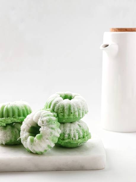 istock Putu Ayu cake or putu ayu cake 1452819814