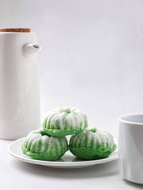 istock Putu Ayu cake or putu ayu cake 1452820397