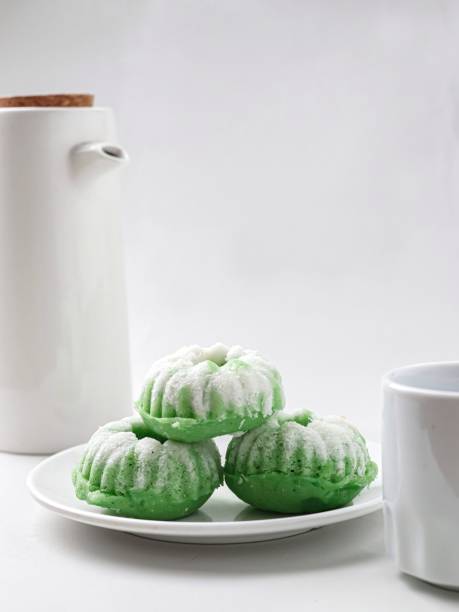 istock Putu Ayu cake or putu ayu cake 1452820401