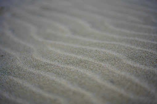 A beautiful shot of white sand in waves - perfect for wallpapers