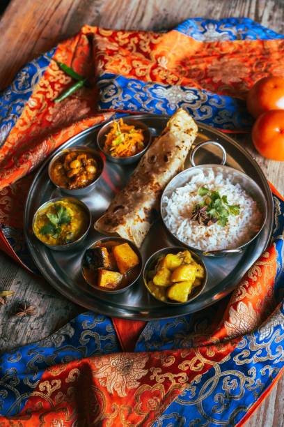 istock South African indian food at restaurant 1452851522