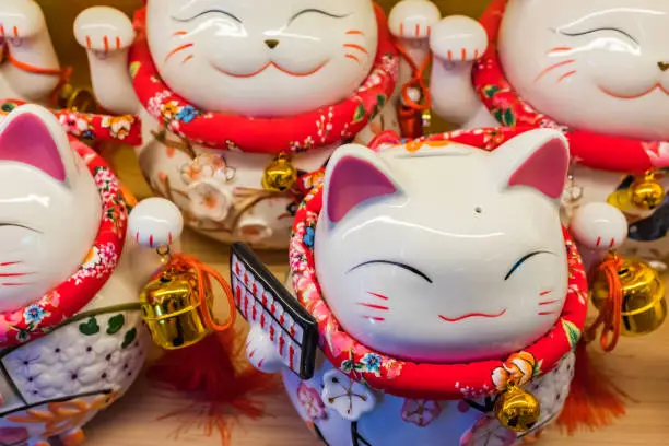 Photo of Maneki Neko, cute lucky cat