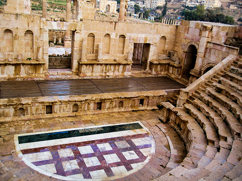 North Theatre in Jarash, Jordan