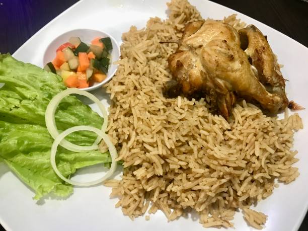 istock Kebuli rice or kebuli rice 1452862329