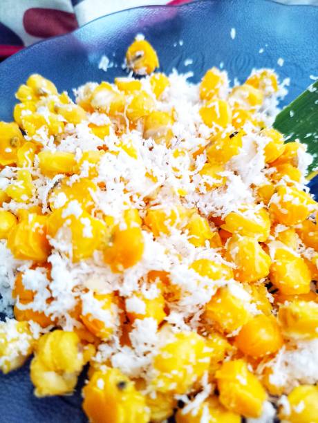 A traditional Indonesian food from Central Java called grontol, made from boiled corn kernels, grated coconut and added salt or sugar to taste. add flavor A traditional Indonesian food from Central Java called grontol, made from boiled corn kernels, grated coconut and added salt or sugar to taste. add flavor