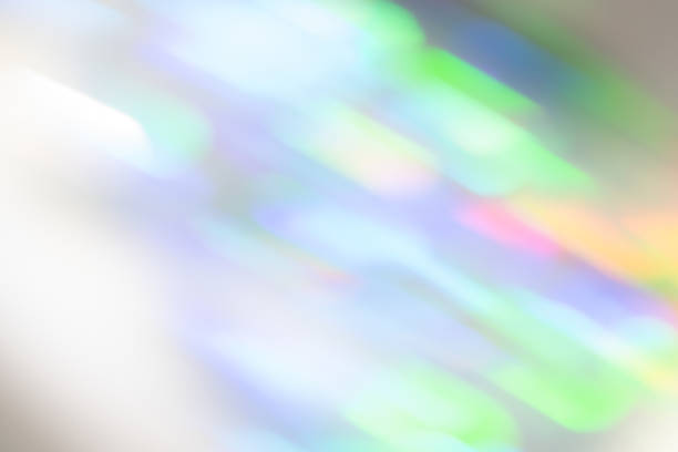 istock Colorful glittering ball blur on black background 1452869198
