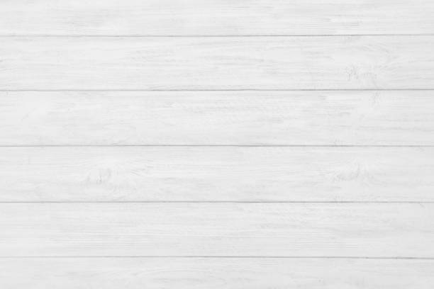 istock Texture of white wooden surface as background, top view 1452871606