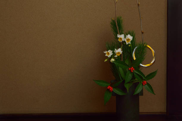 Traditional  Interior of the tea ceremony room in Japan