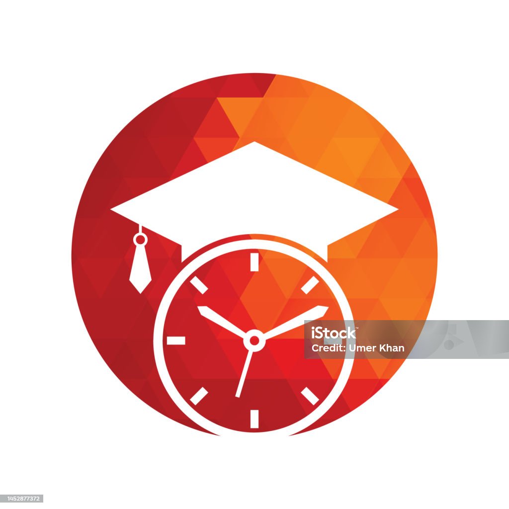 Study Time Vector Logo Design Stock Illustration - Download Image Now ...