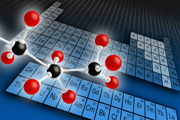 tabla periódica - hydrogen bond fotografías e imágenes de stock