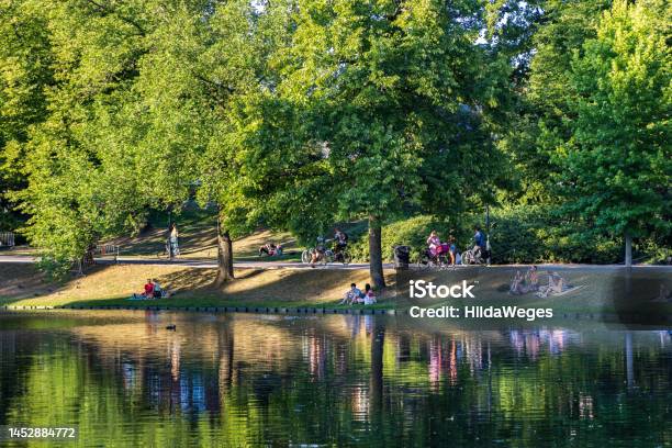 Cityscape Park In Groningen The Netherlands Stockfoto en meer beelden van Groningen - Stad - Groningen - Stad, Groningen - Provincie, Openbaar park