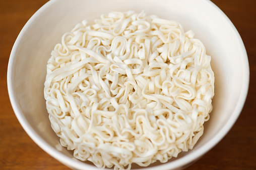 Udon instant noodles.