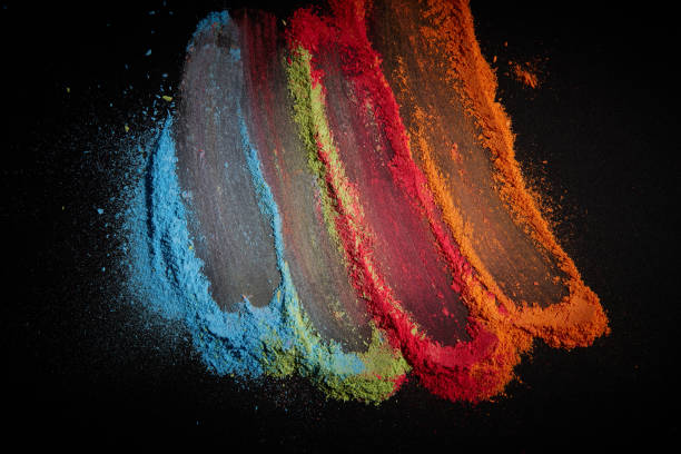 istock Colorful background of chalk powder 1452889755