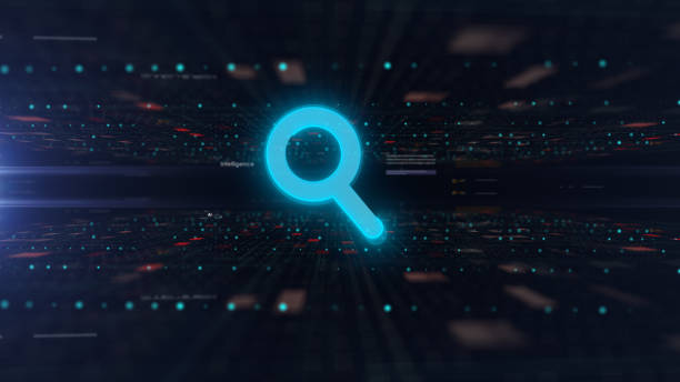istock Digital Space Cyber Background Search Glass 1452895300