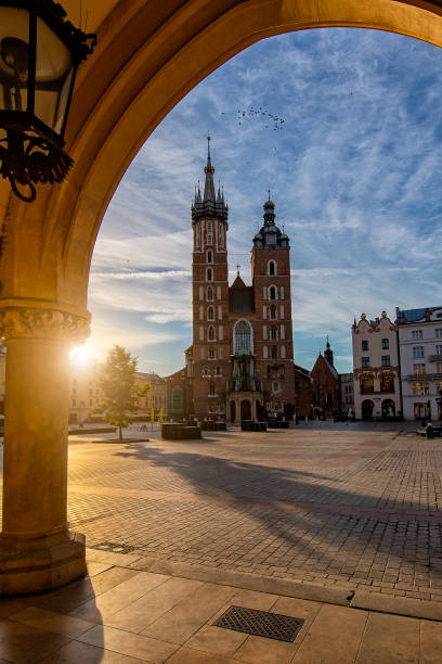 istock Old Town and Royal Castle in Krakow. 1452904838