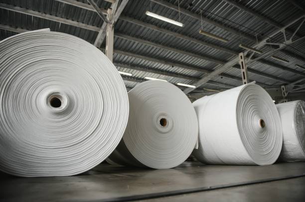 istock roll of white fabric for cutting 1452908810