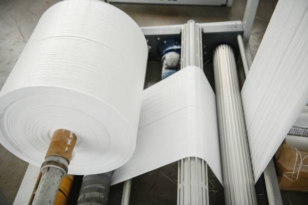 istock roll of white fabric for cutting 1452909782