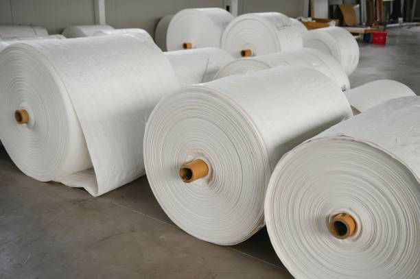 istock roll of white fabric for cutting 1452909827