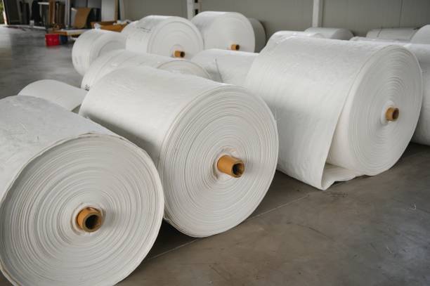 istock roll of white fabric for cutting 1452909829