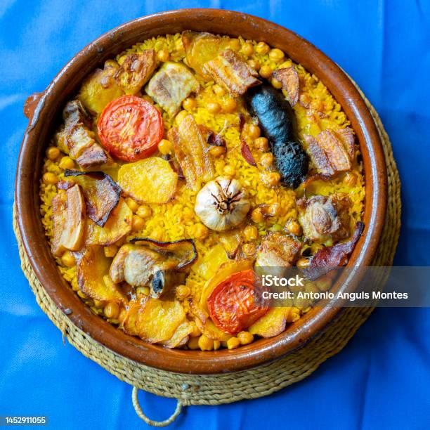 Arroz Al Horno Stock Photo - Download Image Now - Rice - Food Staple, Baked, Spain