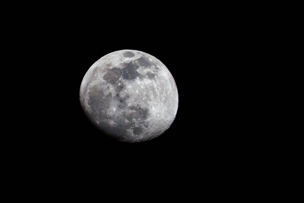 istock Bright moon in the sky during night time 1452916552