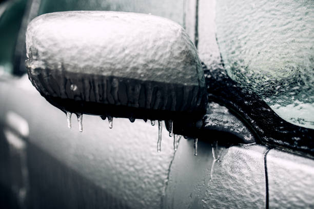 istock Winter Weather Coats Car With Ice 1452922583