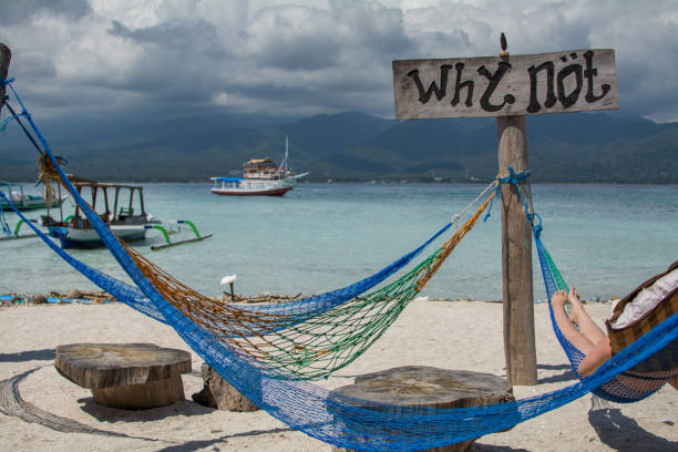 Relaxation, Gili island Relaxation, Gili island lombok indonesia stock pictures, royalty-free photos & images